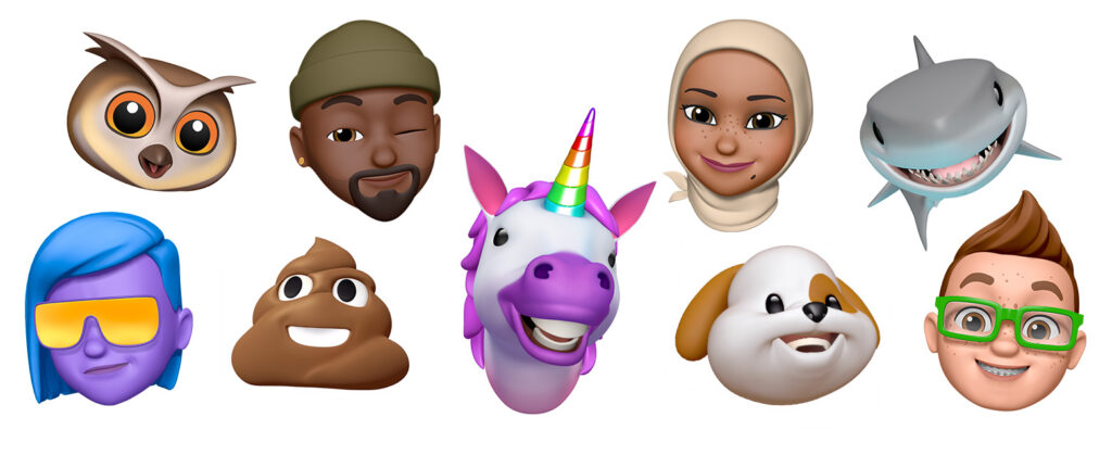 Les memojis sous iOS 14