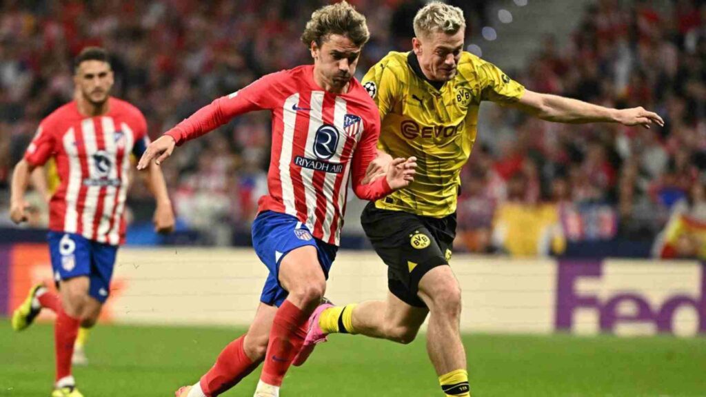 match retour Dortmund Atlético