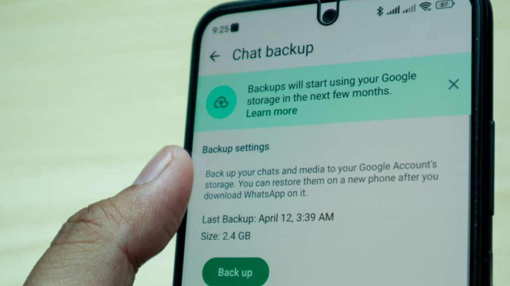 L'espace de stockage Google Drive