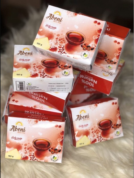 savon abèni à l'huile rouge