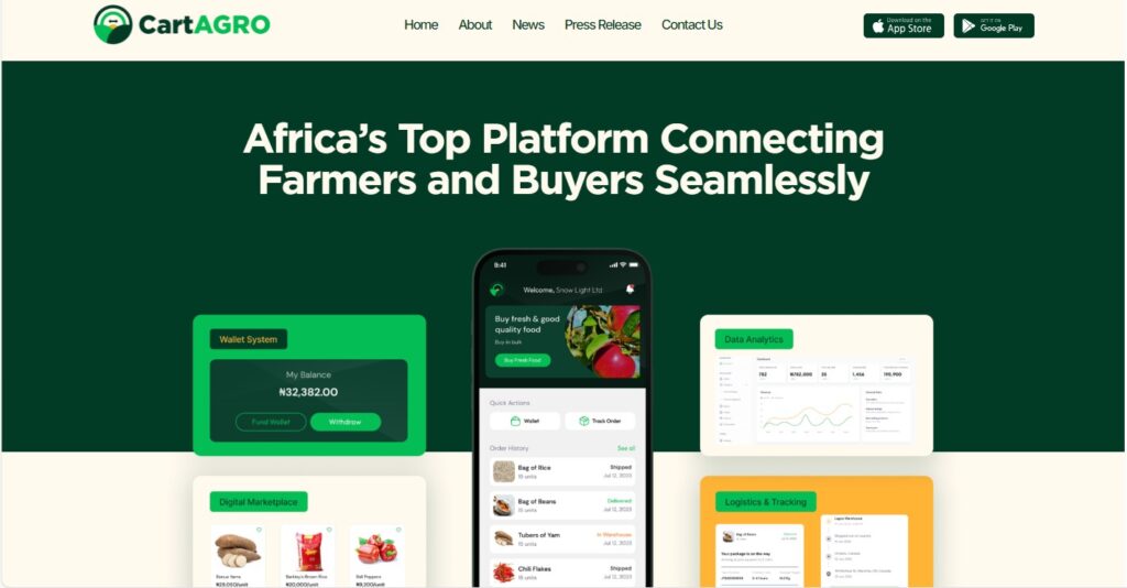 CartAgro vente produits agricoles