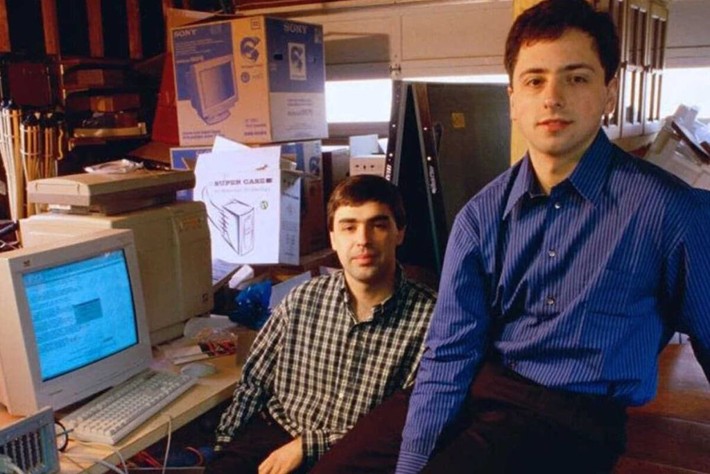 Larry Page et Sergey Brin