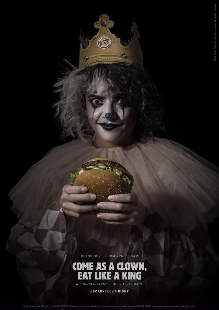 Burger King campagnes marketing pour Halloween