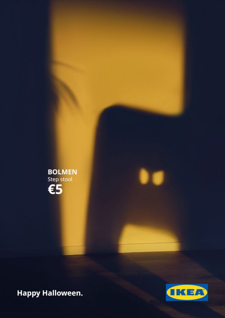 IKEA campagnes créatives pour Halloween