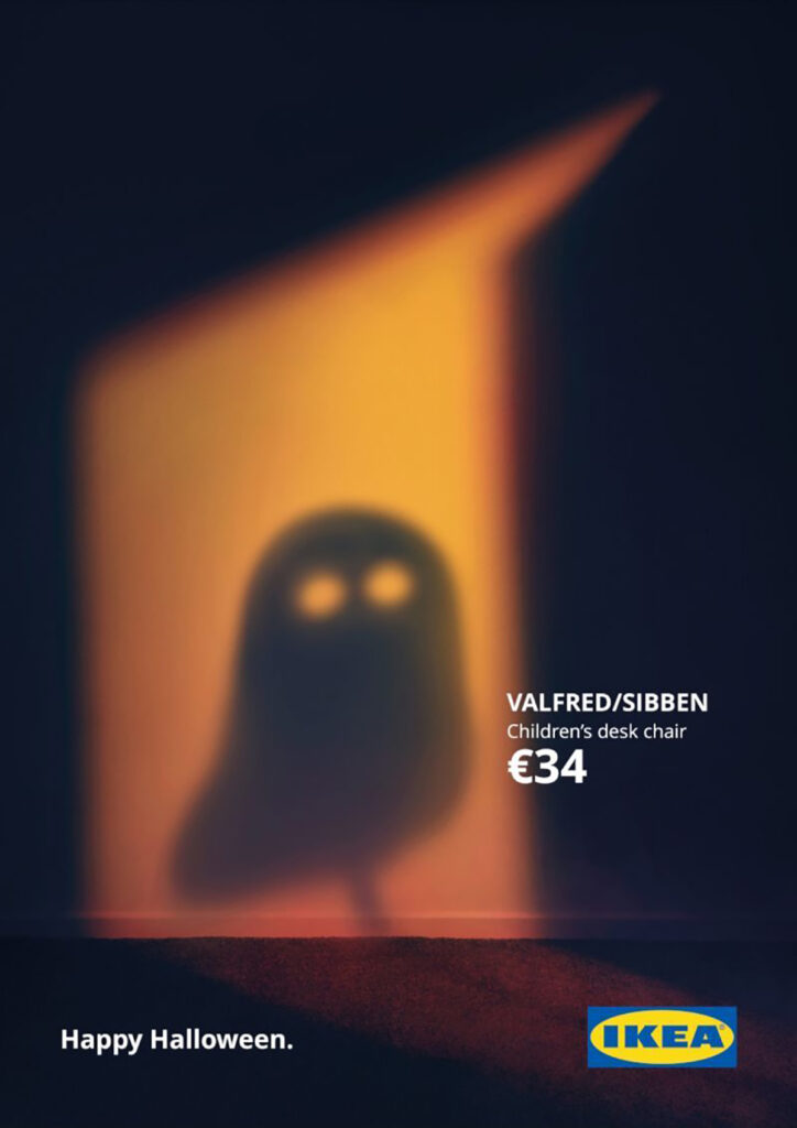 IKEA campagnes créatives pour Halloween