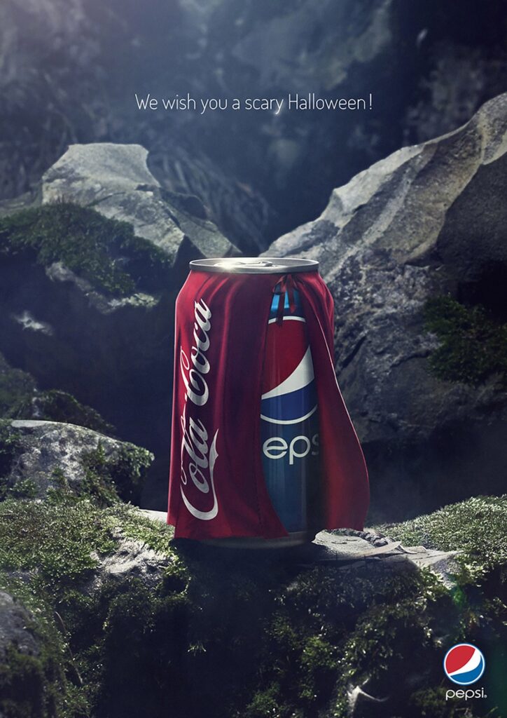 Pepsi-Coca campagnes créatives pour Halloween