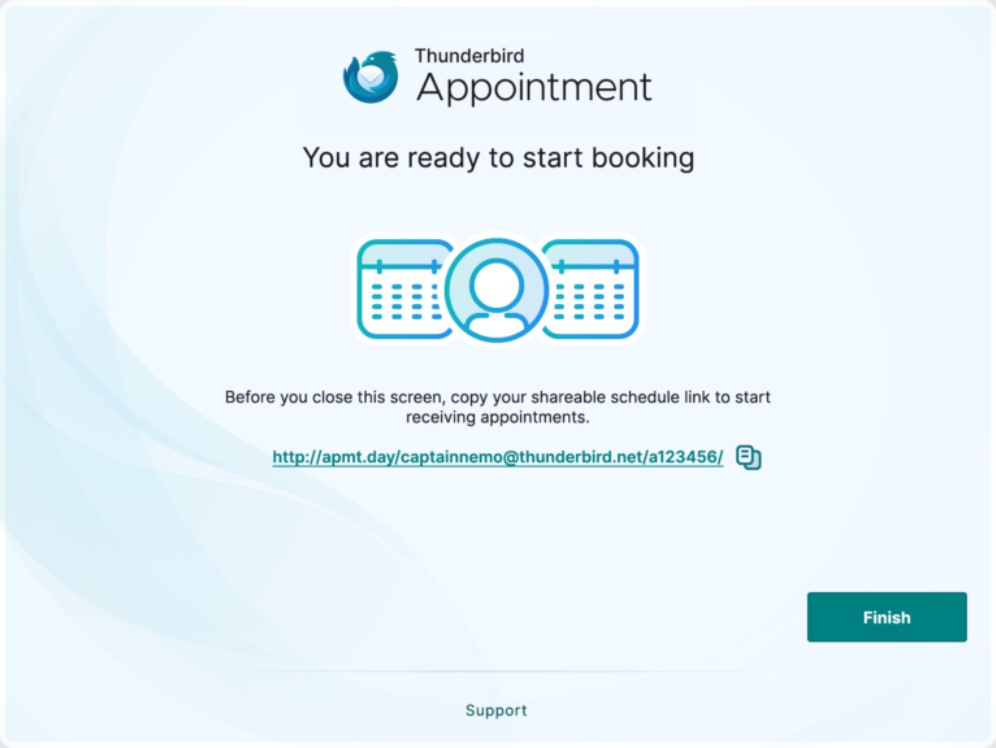 Thunderbird Appointment liste d'attente