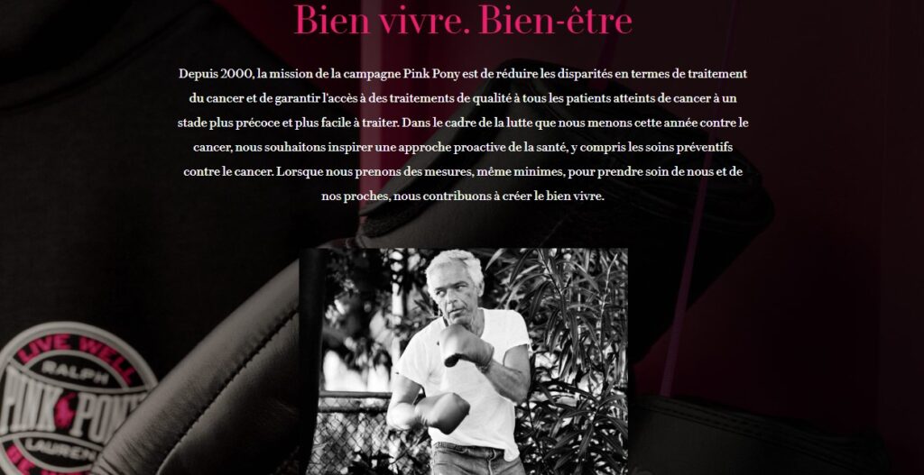 ralph lauren octobre rose 2024