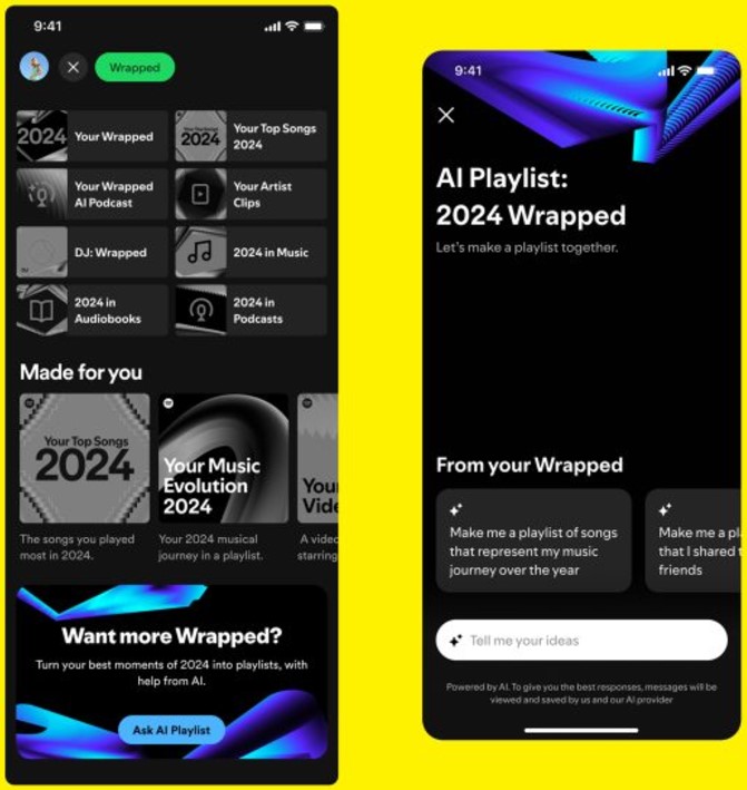 Wrapped AI Playlist