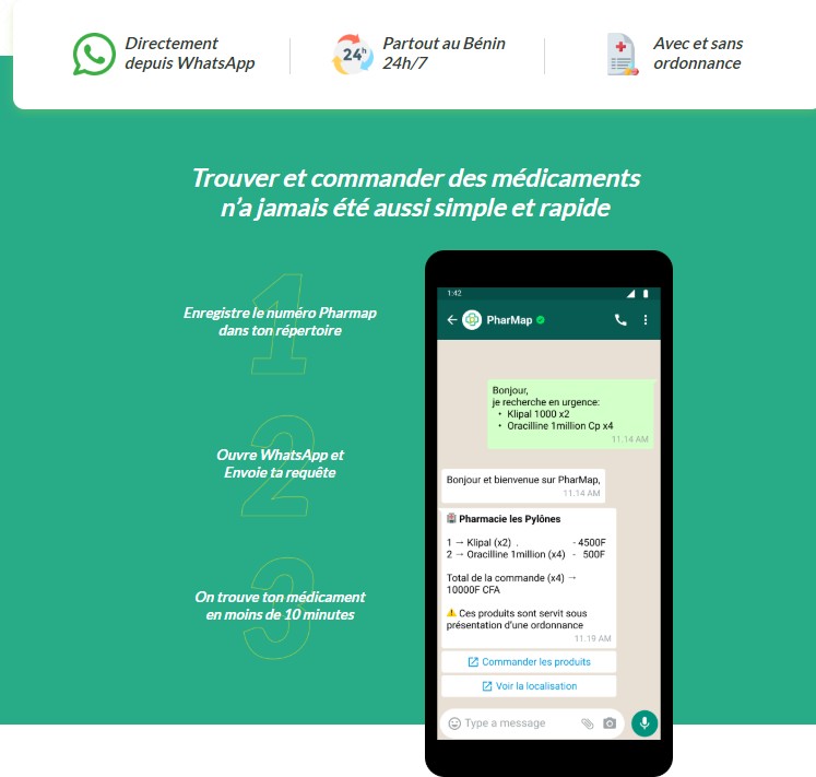 PharMap comment ça marche