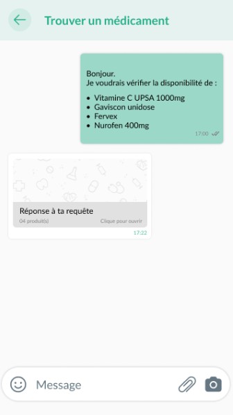 trouver un médicament 2