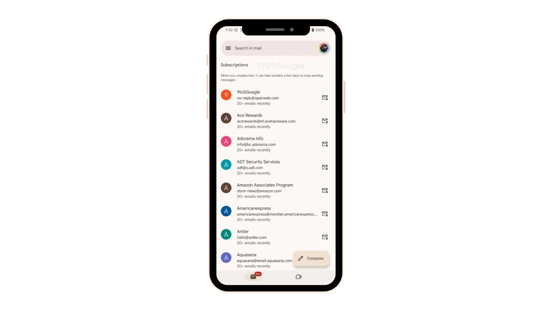 Comment se désabonner facilement des newsletters sur Gmail